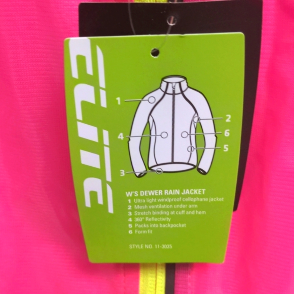 Cyclists Rain Jacket - Picture 4 of 5